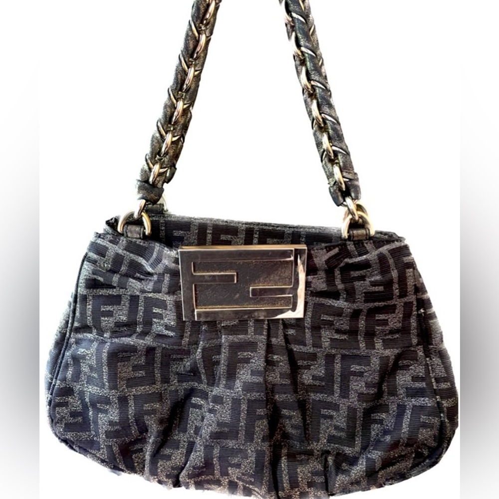 FENDI Zucca MIA   Bag. Like new condition.full inclusion . Authentic w/COA